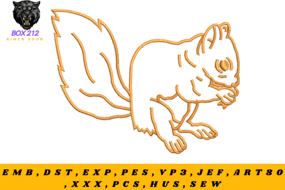 Download Squirrel – Digital Embroidery Design - Digital embroidery Collection