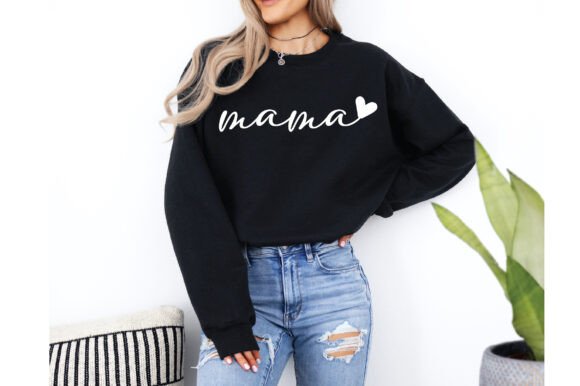 Download Custom Embroidered Mama Sweatshirt - Sweatshirt Collection